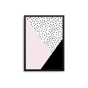 Pink Black & Dots - D'Luxe Prints