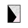 Pink Black & Dots II - D'Luxe Prints