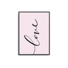 Pink | Black Love - D'Luxe Prints