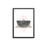 Pink Diamond Grey Black Shapes - D'Luxe Prints