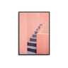 Pink Grey Staircase Poster - D'Luxe Prints