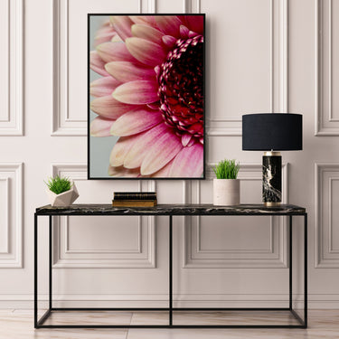 Pink Half Flower - D'Luxe Prints
