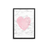 Pink Heart Marble - D'Luxe Prints