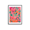 Pink & Orange Tulips Poster - D'Luxe Prints