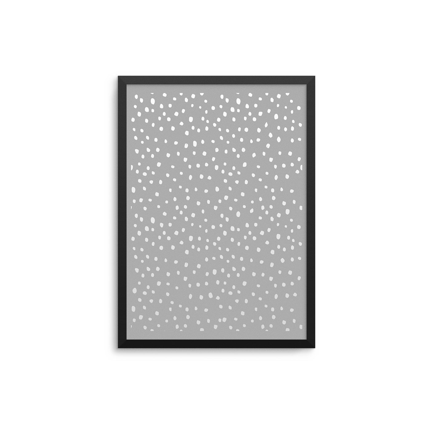 Polka Dots Grey|White - D'Luxe Prints