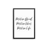 Positive Mind. Positive Vibes. - D'Luxe Prints