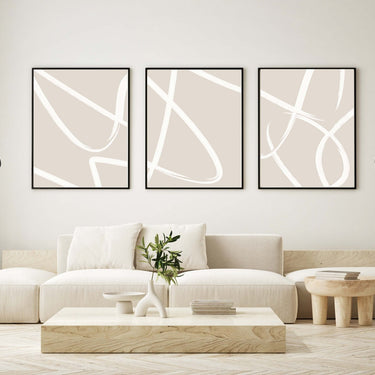 Renna Abstract Trio Set - D'Luxe Prints
