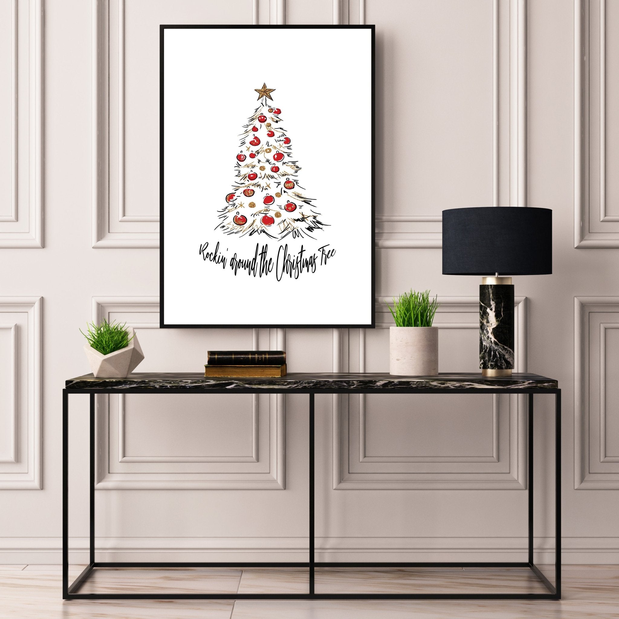 Rockin' Around The Christmas Tree - D'Luxe Prints