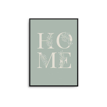 Sage Home Poster - D'Luxe Prints