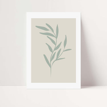 Sage Leaves II Poster - D'Luxe Prints