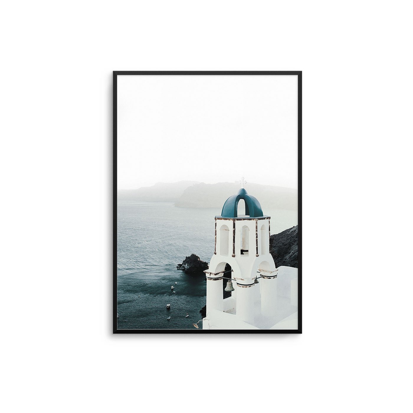 Santorini Church View - D'Luxe Prints