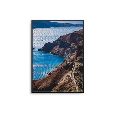 Santorini Coast - D'Luxe Prints