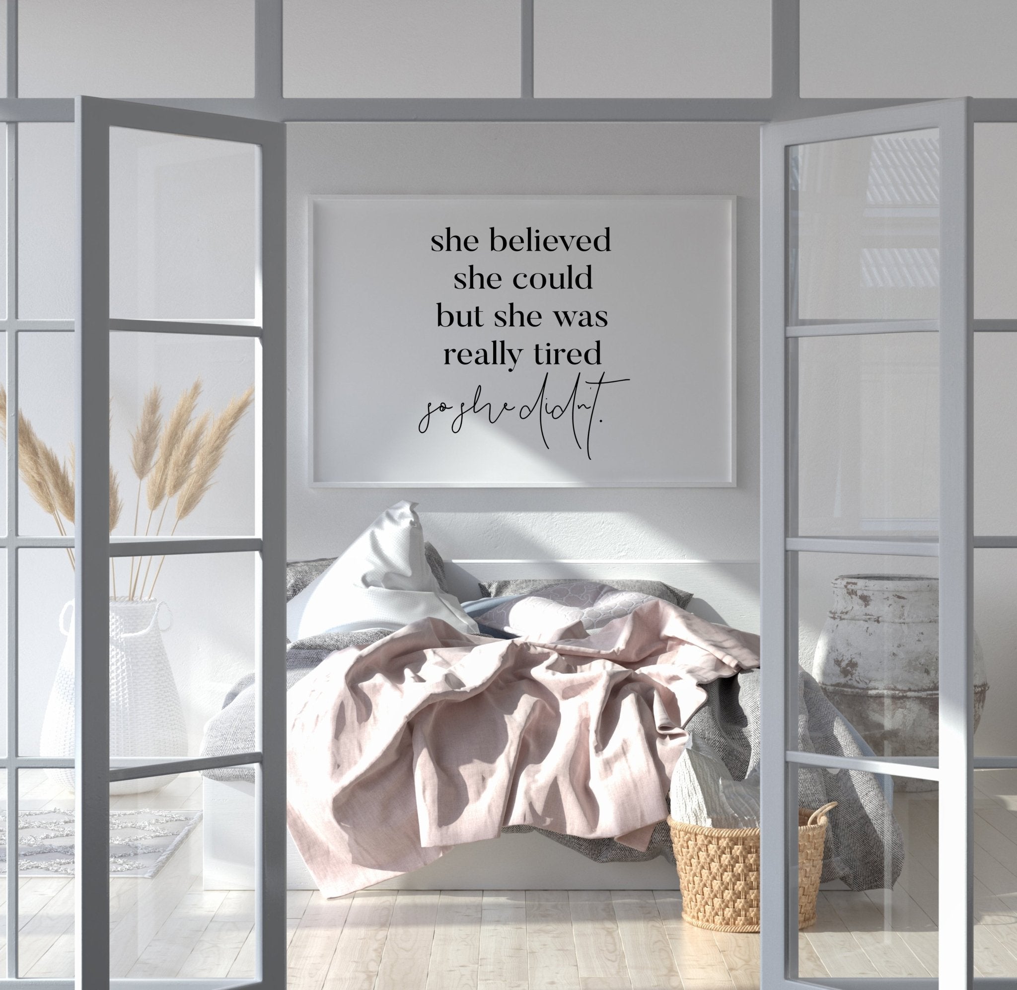 She Believed She Could But She Was Really Tired - D'Luxe Prints
