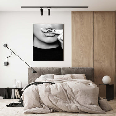 Shhh Poster - D'Luxe Prints