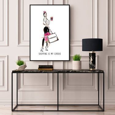 Shopping Is My Cardio II - D'Luxe Prints