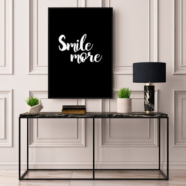 Smile More - D'Luxe Prints