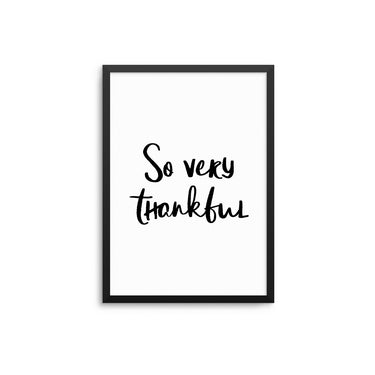 So Very Thankful - D'Luxe Prints