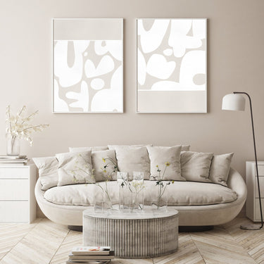Sofia Abstract Poster Set - D'Luxe Prints