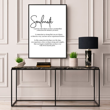 Soulmate Meaning - D'Luxe Prints