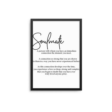 Soulmate Meaning - D'Luxe Prints