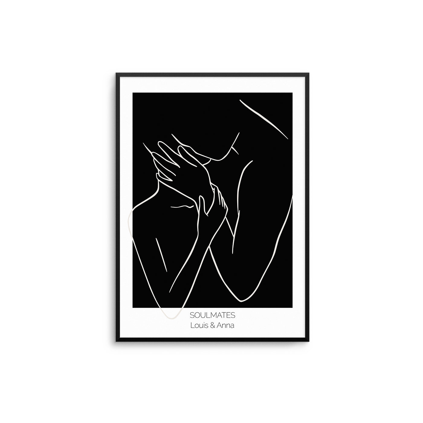 Soulmates - Personalised Poster - D'Luxe Prints