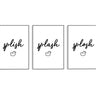 Splish Splash Splosh Trio Set - D'Luxe Prints