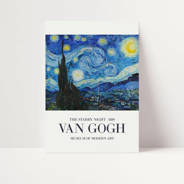 Starry Night 1889 Poster - D'Luxe Prints