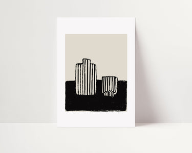 Striped Vases - D'Luxe Prints