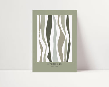 Studio 72 Stripes Poster - D'Luxe Prints