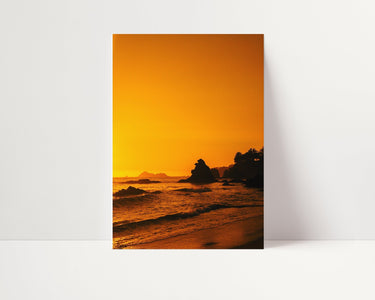 Sun Down Beach II - D'Luxe Prints