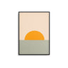 Sun Down Wall Painting - D'Luxe Prints