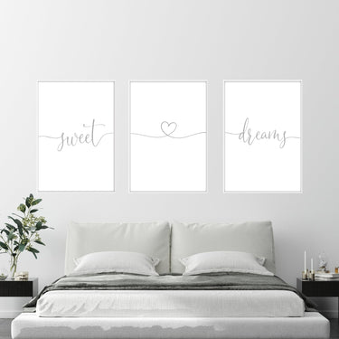 Sweet Dreams With Heart Trio Set - D'Luxe Prints