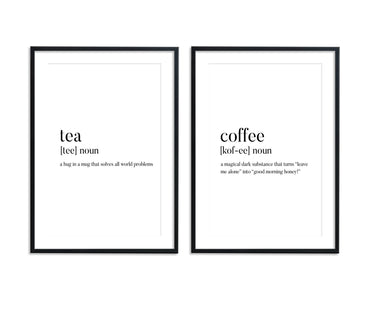 Tea Noun - D'Luxe Prints