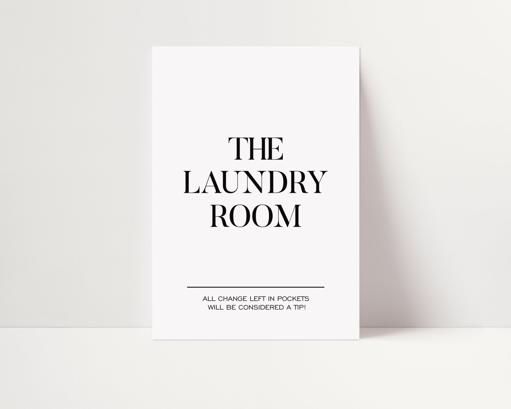 The Laundry Room - D'Luxe Prints