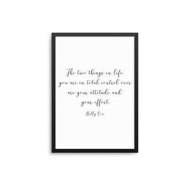 The Two Things In Life - D'Luxe Prints