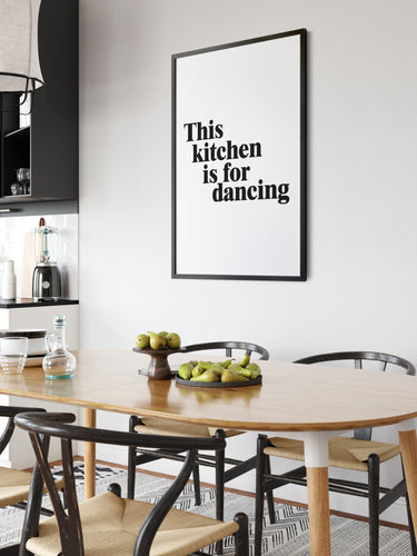 This Kitchen Is For Dancing II - D'Luxe Prints