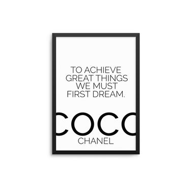 To Achieve Great Things - D'Luxe Prints