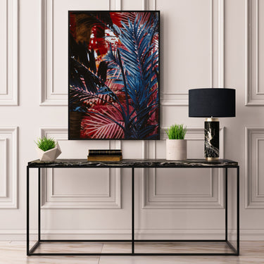 Tropical Autumn Palms - D'Luxe Prints