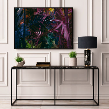Tropical Autumn Palms III - D'Luxe Prints