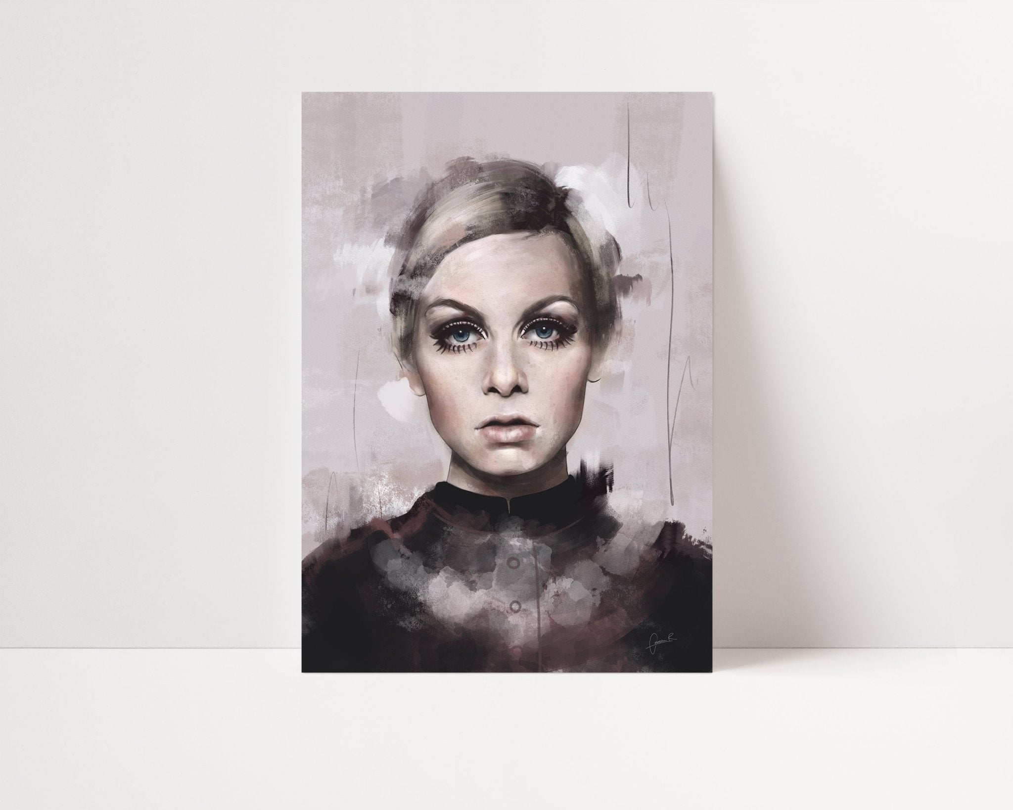 Twiggy Abstract Poster - D'Luxe Prints