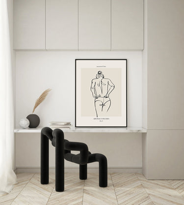 Uncovered Abstract Figure I - D'Luxe Prints