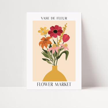 Vase De Fleurs - D'Luxe Prints