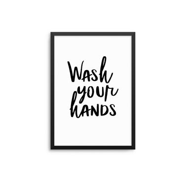 Wash Your Hands - D'Luxe Prints