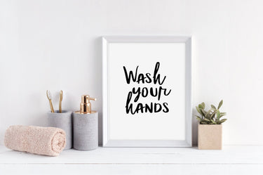 Wash Your Hands - D'Luxe Prints