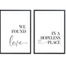 We Found Love In A Hopeless Place Set - D'Luxe Prints