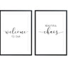 Welcome To Our Beautiful Chaos - D'Luxe Prints