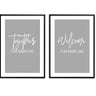Welcome | Together Set - D'Luxe Prints