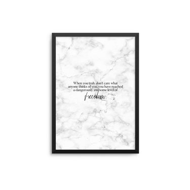 When You Truly Don't Care - D'Luxe Prints