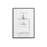 White CC Perfume Bottle - D'Luxe Prints