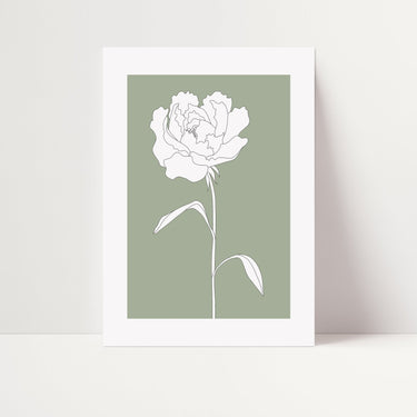 White Flower Poster - D'Luxe Prints